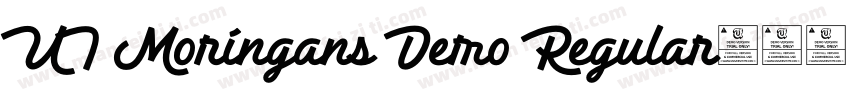 UT Moringans Demo Regular字体转换